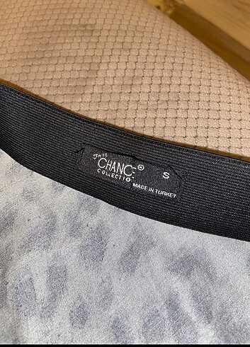 Leopar desen viskon etek - Görsel 4