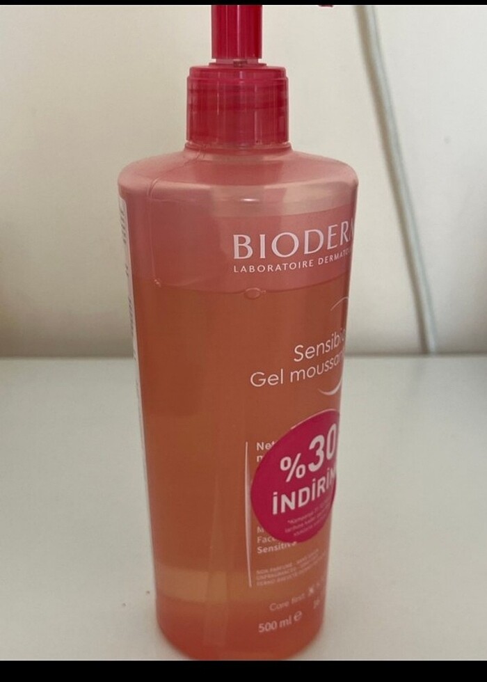 Bioderma Pembe yüz yıkama jeli  - Görsel 3