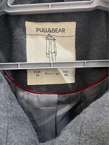 Pull and Bear Pull&bear kaşe kaban