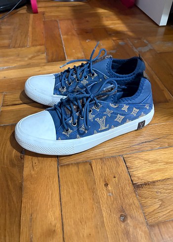 Louis Vuitton Lacivert Monogram Sneaker