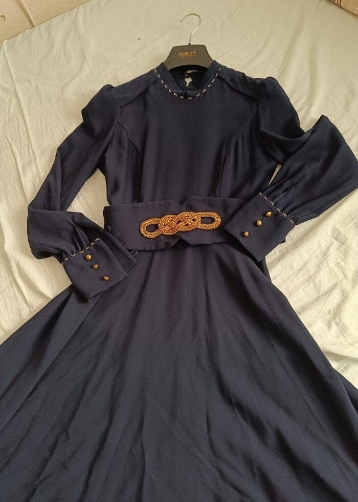 Tesettür abiye elbise - Görsel 3