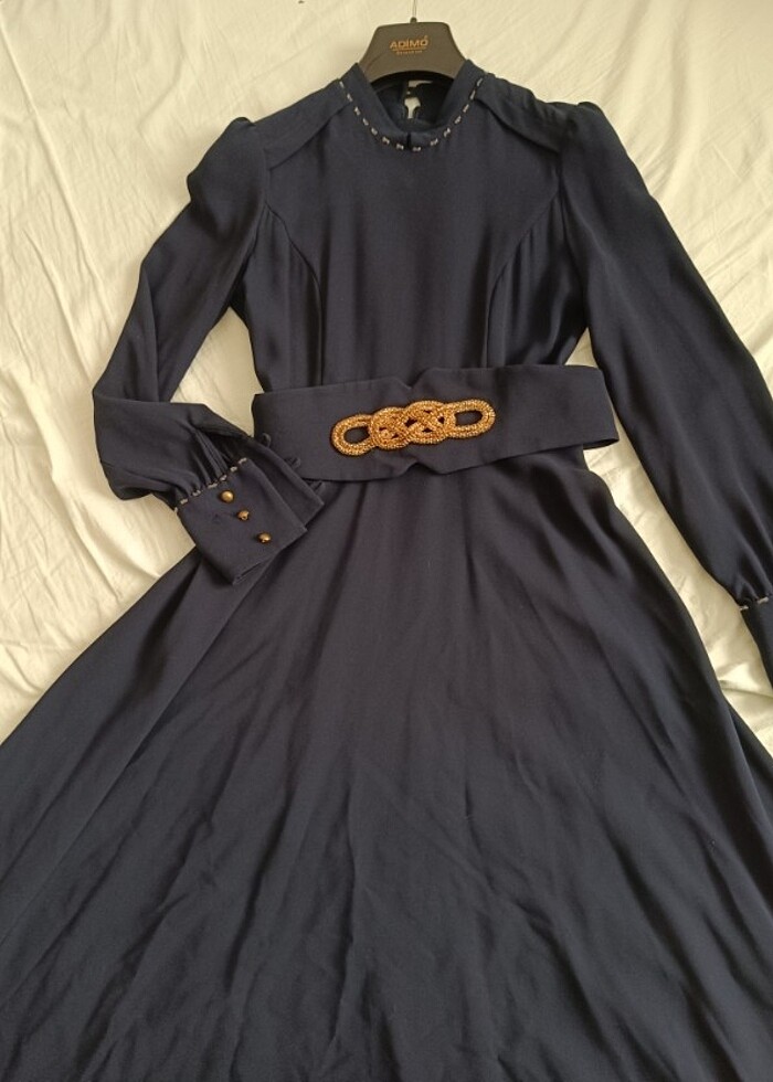 Tesettür abiye elbise - Görsel 4