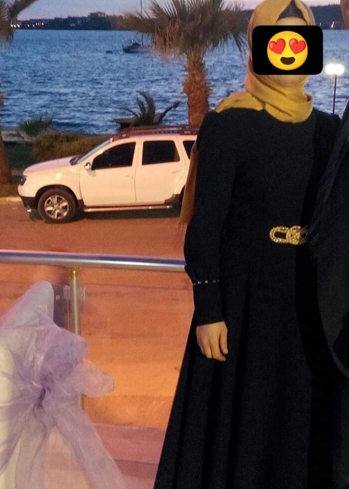 Tesettür abiye elbise - Görsel 2