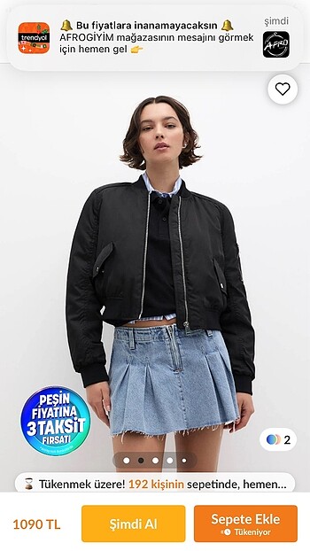Pull and Bear Pull and bear bomber ceket