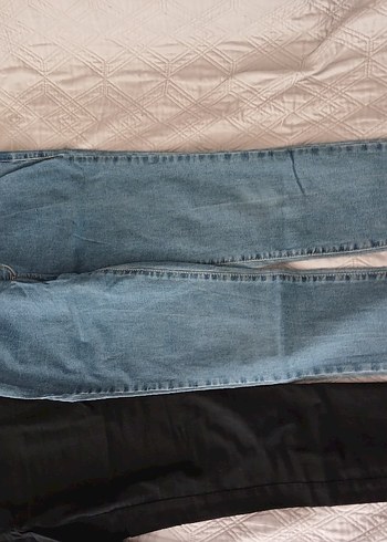 40 Beden mavi Renk Lcw Mavi ve Siyah Hamile Kot Pantolon