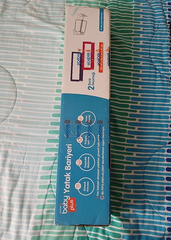 Beden mavi Renk baby plus yatak bariyeri