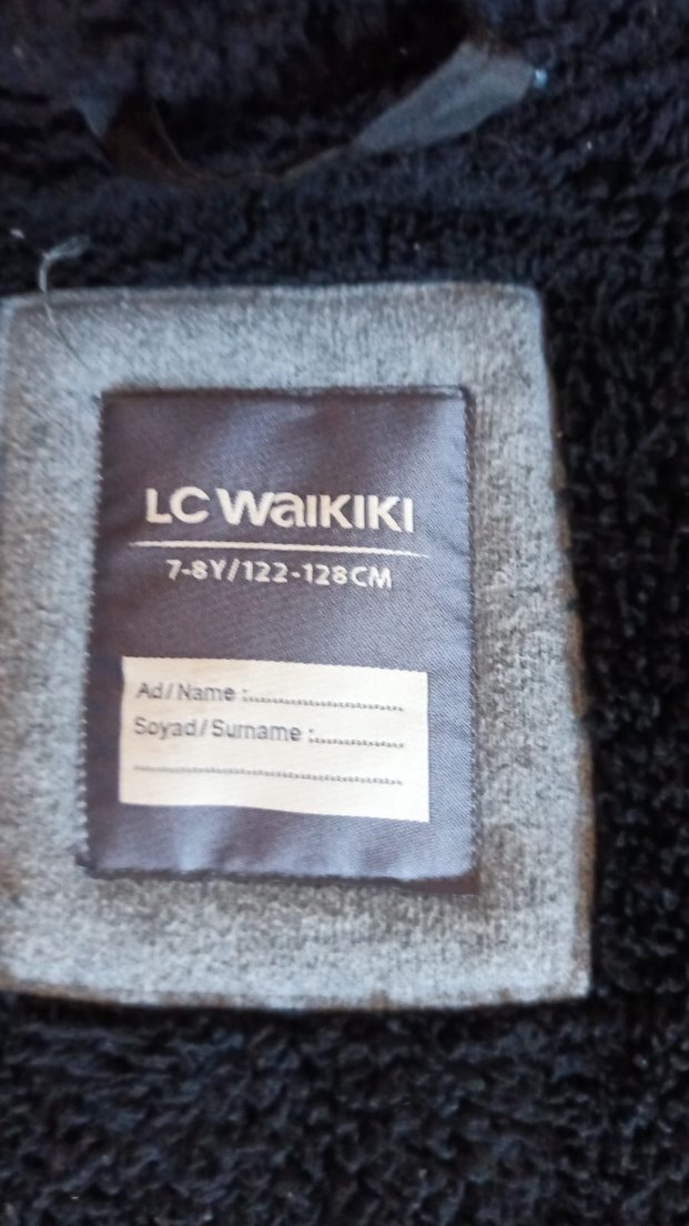 Erkek Çocuk Gri Kapüşonlu Kaban - Görsel 5