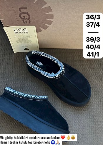 UGG tazz siyah ithal