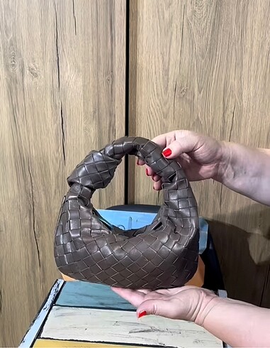  Beden gri Renk Bottega Veneta Mini Jodie ithal