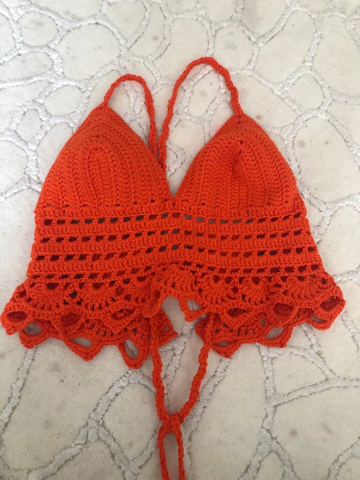 Turuncu büstiyer - Görsel 4