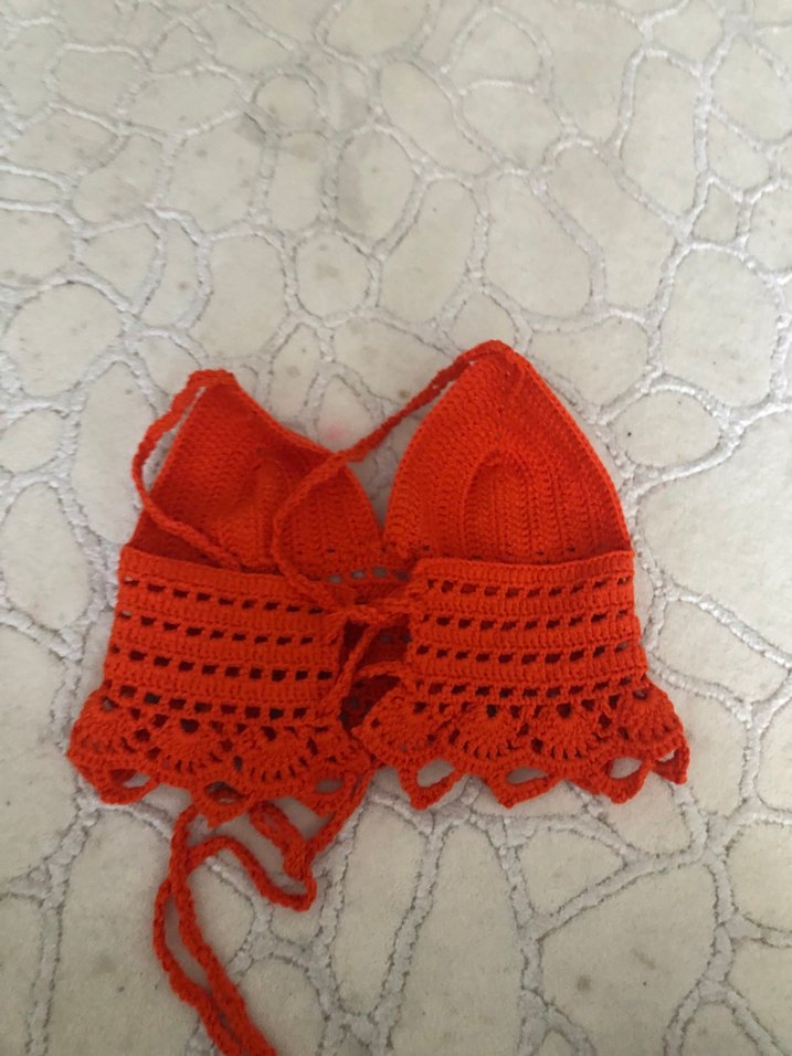 Turuncu büstiyer - Görsel 3