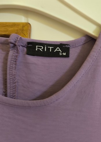 Mor Uzun Kollu Drapeli Kadın Elbise - Görsel 4