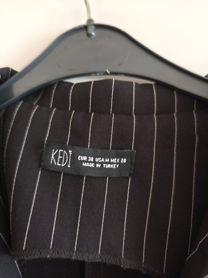 Kadın Siyah Pilili Uzun Tulum - Görsel 4