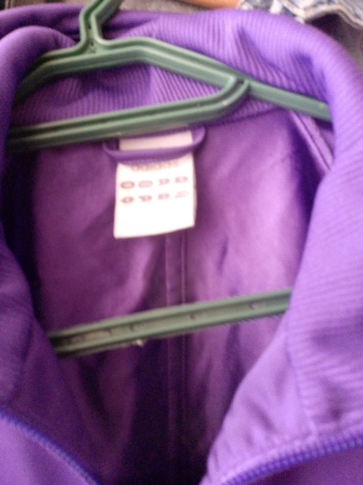 Mor Fermuarlı Kadın Spor Ceket - Görsel 3