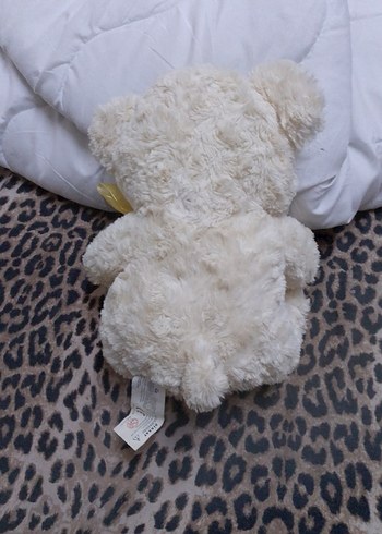 Beyaz Peluş Ayıcık Oyuncak - Görsel 6