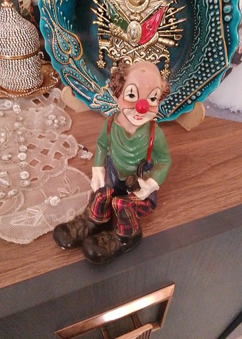 Renkli Palyaço Figürü - Görsel 2