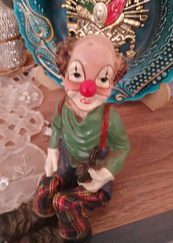 Renkli Palyaço Figürü - Görsel 3