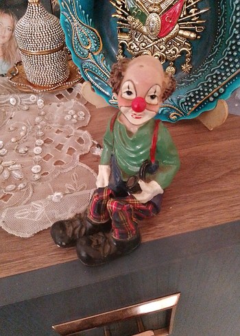 Renkli Palyaço Figürü - Görsel 6