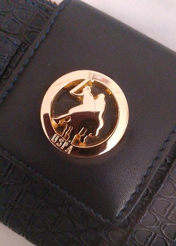 Klasik Lacivert Deri Kadın Cüzdan - Görsel 2