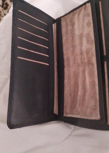 Klasik Lacivert Deri Kadın Cüzdan - Görsel 5