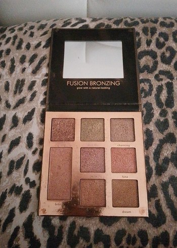 City Color Fusion Bronzing göz farı Kahverengi - Görsel 3