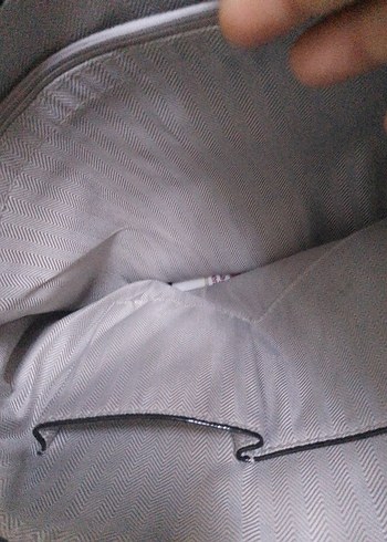 Siyah İşlemeli taş Deri Kadın Çanta - Görsel 3