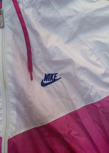Nike Pembe Kapüşonlu kadın Yağmurluk - Görsel 3