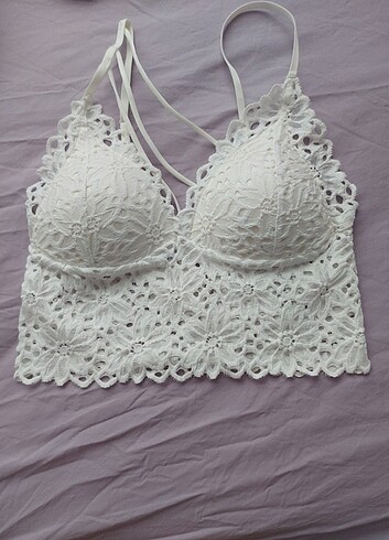 Penti beyaz bralet