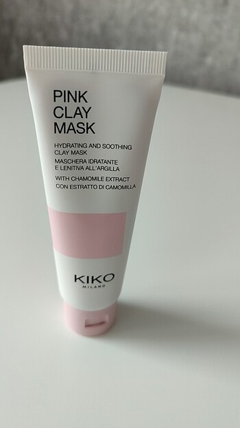 Kiko pink clay mask(pembe maske)