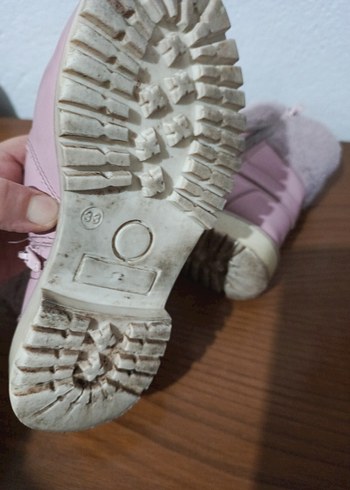 Kız Çocuk Pastel Pembe Kürklü Bot - Görsel 4