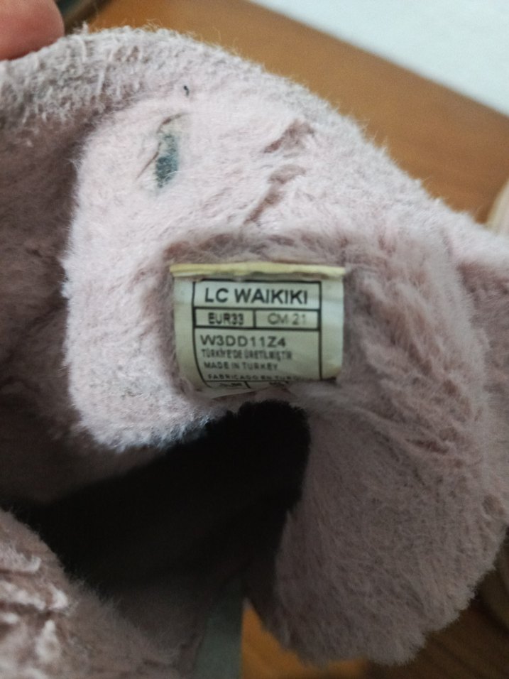 Kız Çocuk Pastel Pembe Kürklü Bot - Görsel 5