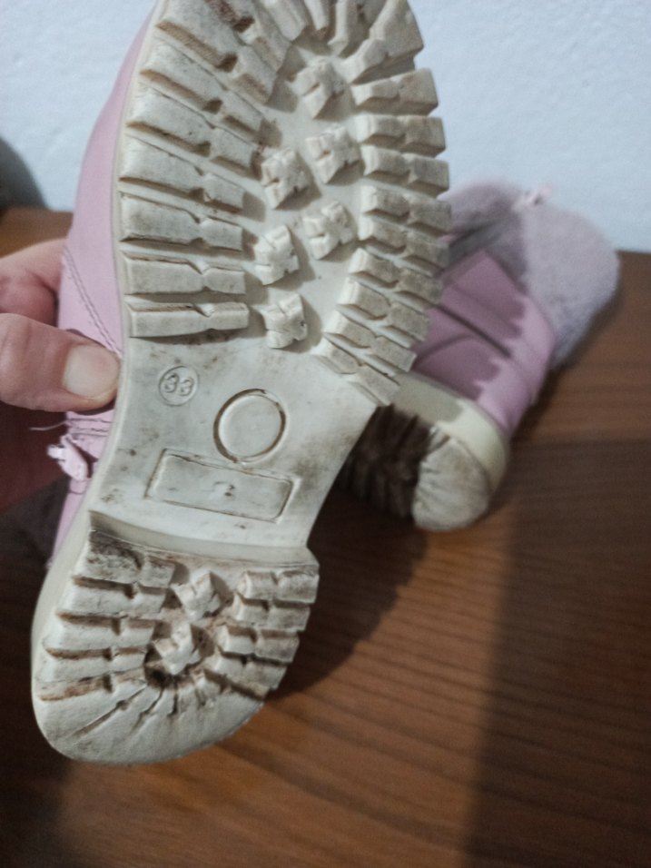 Kız Çocuk Pastel Pembe Kürklü Bot - Görsel 4