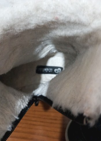 Kürklü Siyah kız Çocuk Botları - Görsel 6