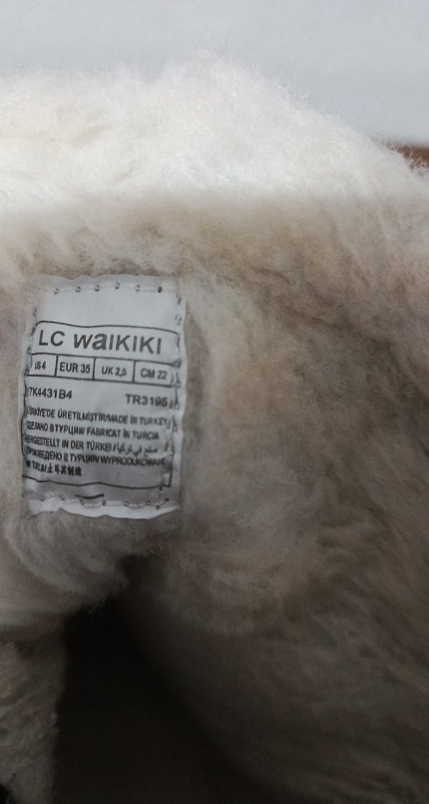 Kürklü Siyah kız Çocuk Botları - Görsel 5