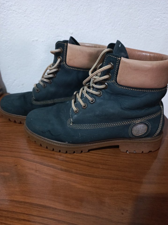 Gri Süet Bağcıklı Erkek Bot - Görsel 2