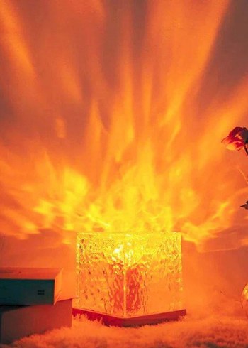  Beden Su Dalgası Projektör Gece Lambası