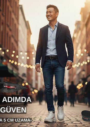 2 Adet Boy Uzatan Tabanlık 5cm - Görsel 4