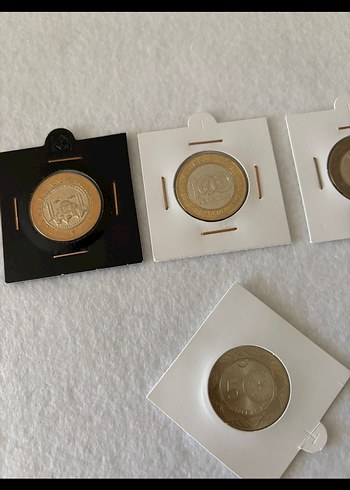 100. yıl Ayasofya, 15 Temmuz, 100. yıl 5 lira madeni Hatıra Para - Görsel 3