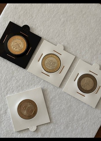 100. yıl Ayasofya, 15 Temmuz, 100. yıl 5 lira madeni Hatıra Para - Görsel 4