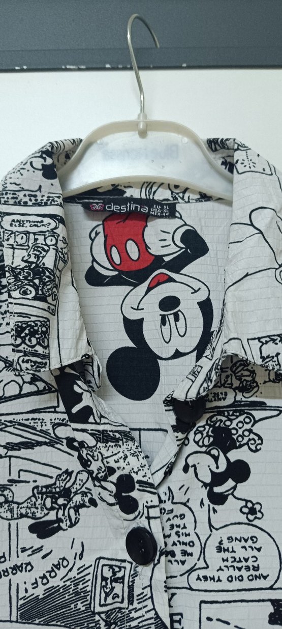 Uzun Kollu Baskılı Kadın Gömlek - Görsel 2