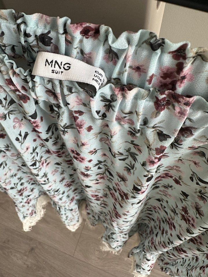 Mango omzu açık bluz - Görsel 2