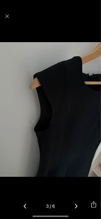 40 Beden H&M siyah elbise