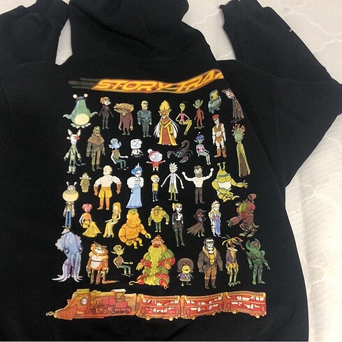 s Beden Rick and Morty Sweatshirt