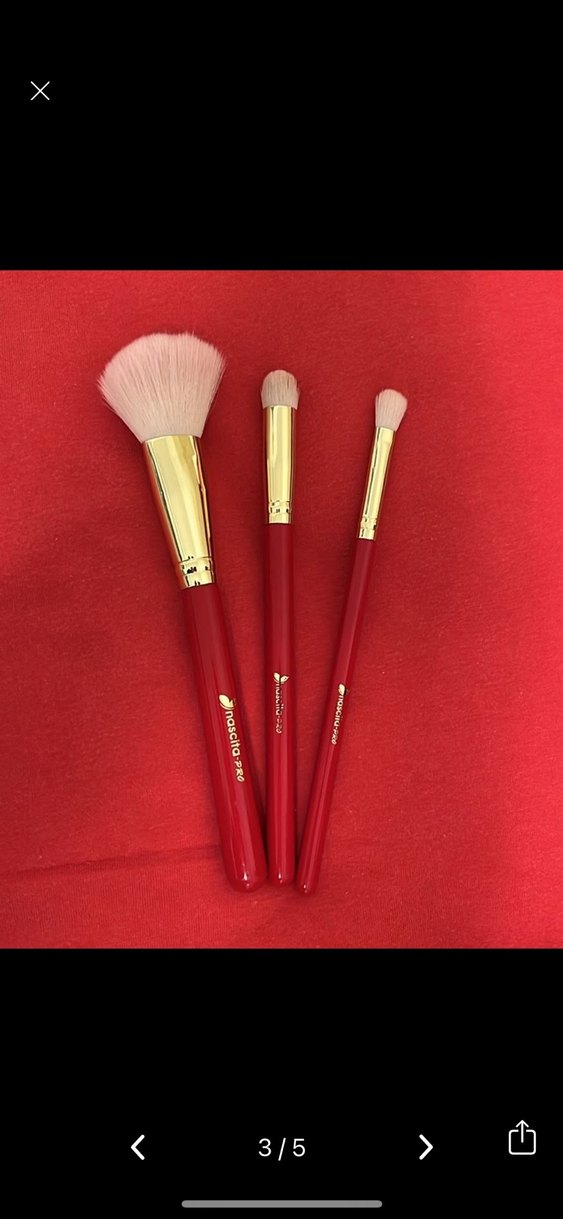 Nascita Love Serisi 3'lü Temel Makyaj Fırça Seti - Görsel 2