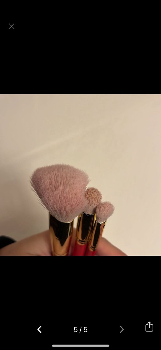 Nascita Love Serisi 3'lü Temel Makyaj Fırça Seti - Görsel 3