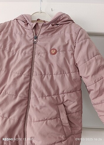 5 Yaş Beden pembe Renk Kiz cocuk mont