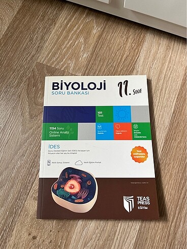 11.sınıf biyoloji test kitabı