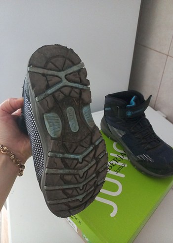 32 Beden Lumberjack Erkek Çocuk Mavi Gri Spor Bot