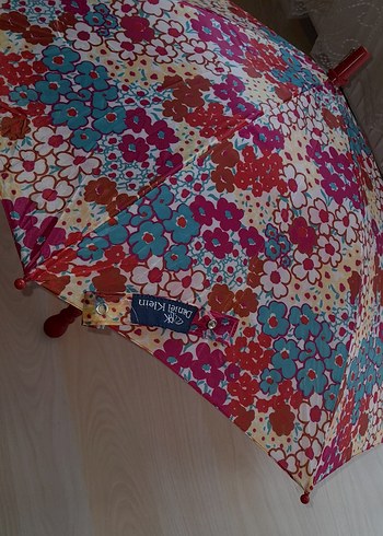 Çiçek Desenli Çok Renkli Kadın Şemsiye - Görsel 7