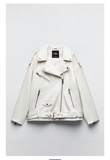 Zara Oversize Biker Ceket